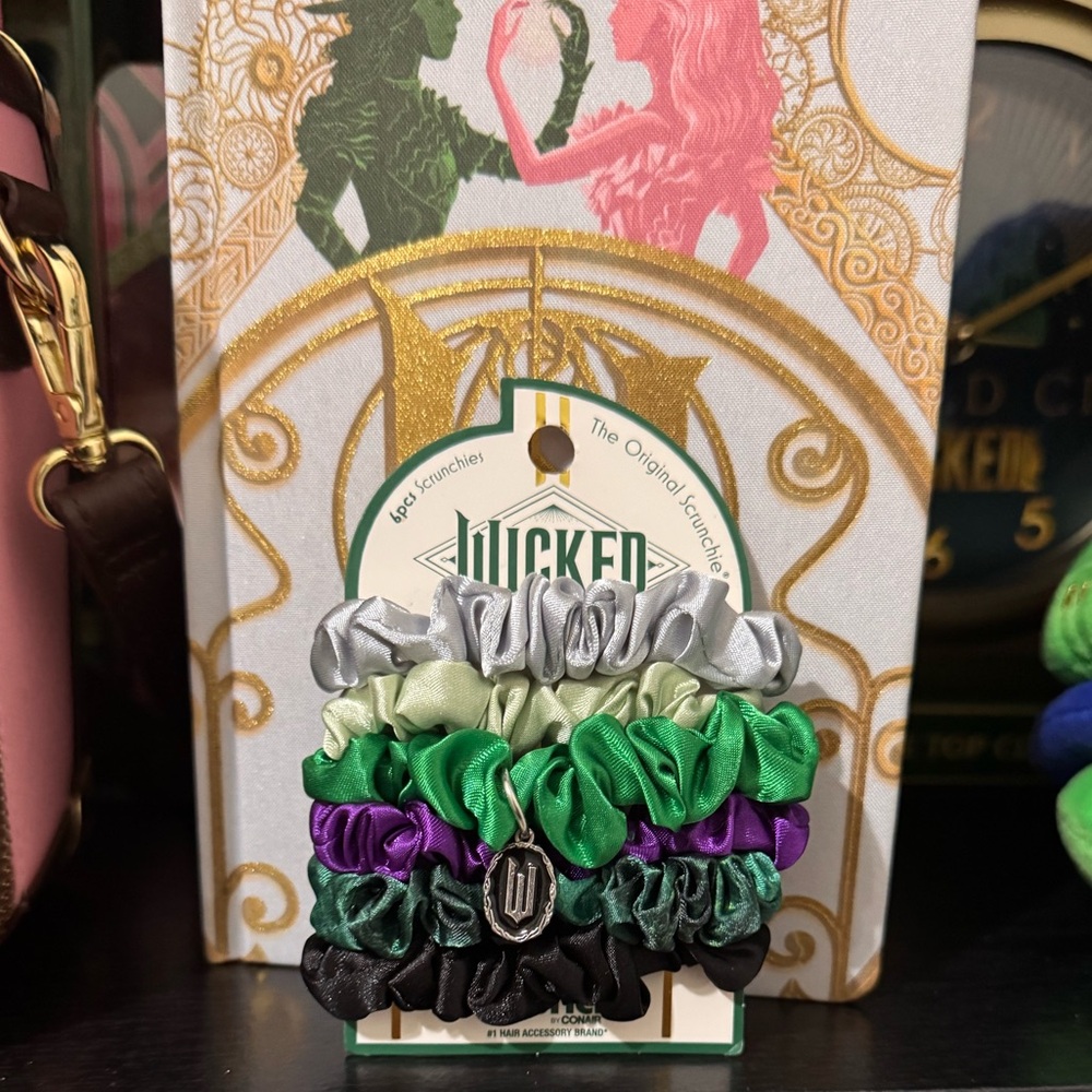 Wicked Scunci Set Elphaba Theme